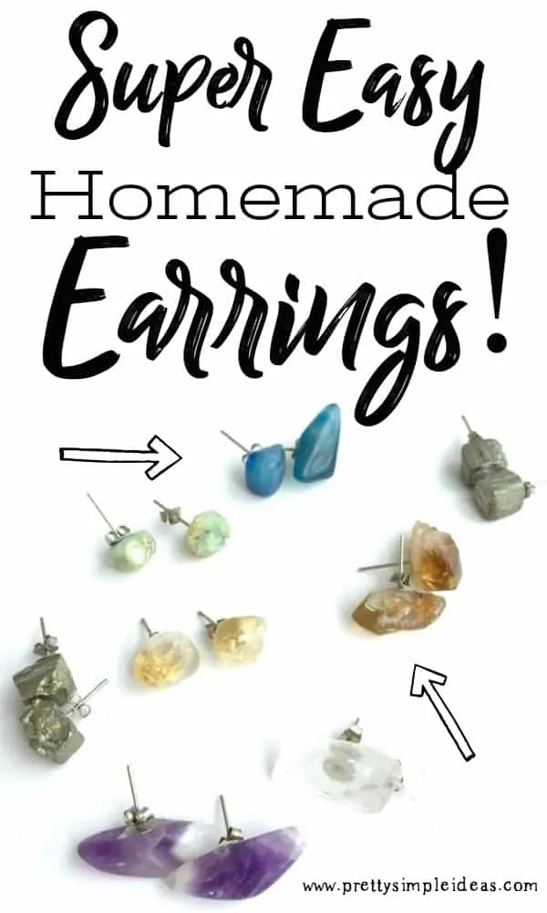 DIY Gemstone Earrings
