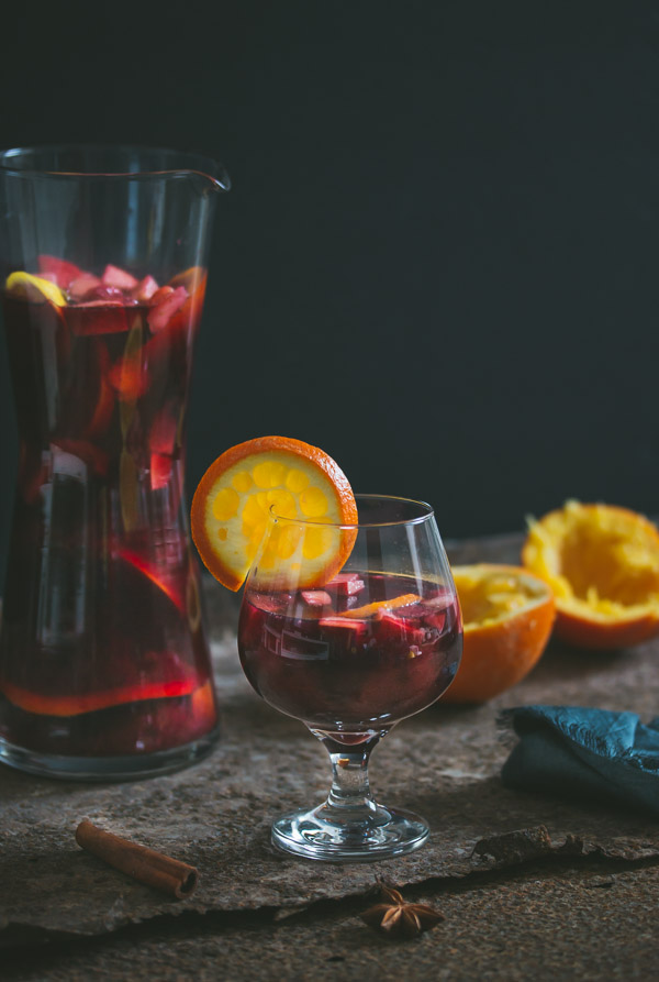 Perfect, Delicious Red Sangria Pretty. Simple. Sweet.