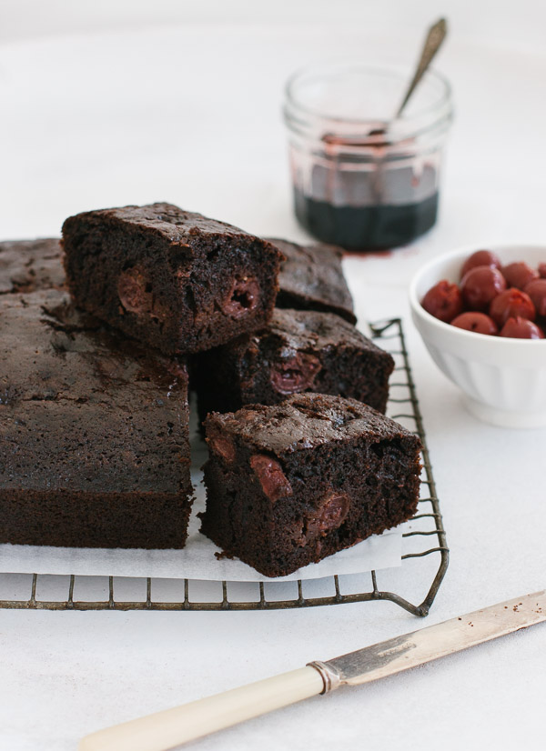 Chocolate Cherry Cake Pretty. Simple. Sweet.