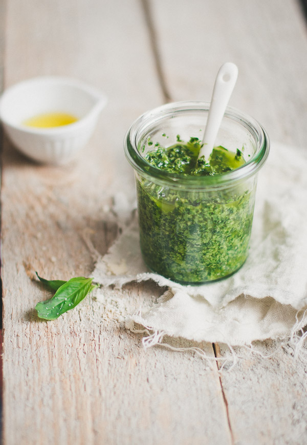 Fresh Basil Pesto Pretty. Simple. Sweet.