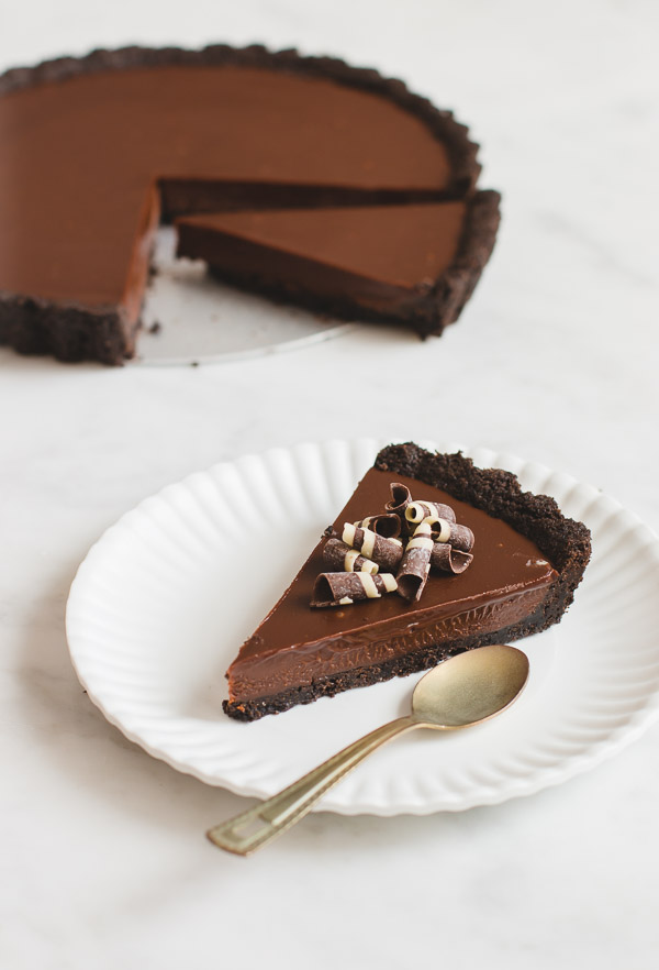 NoBake Chocolate Tart Pretty. Simple. Sweet.
