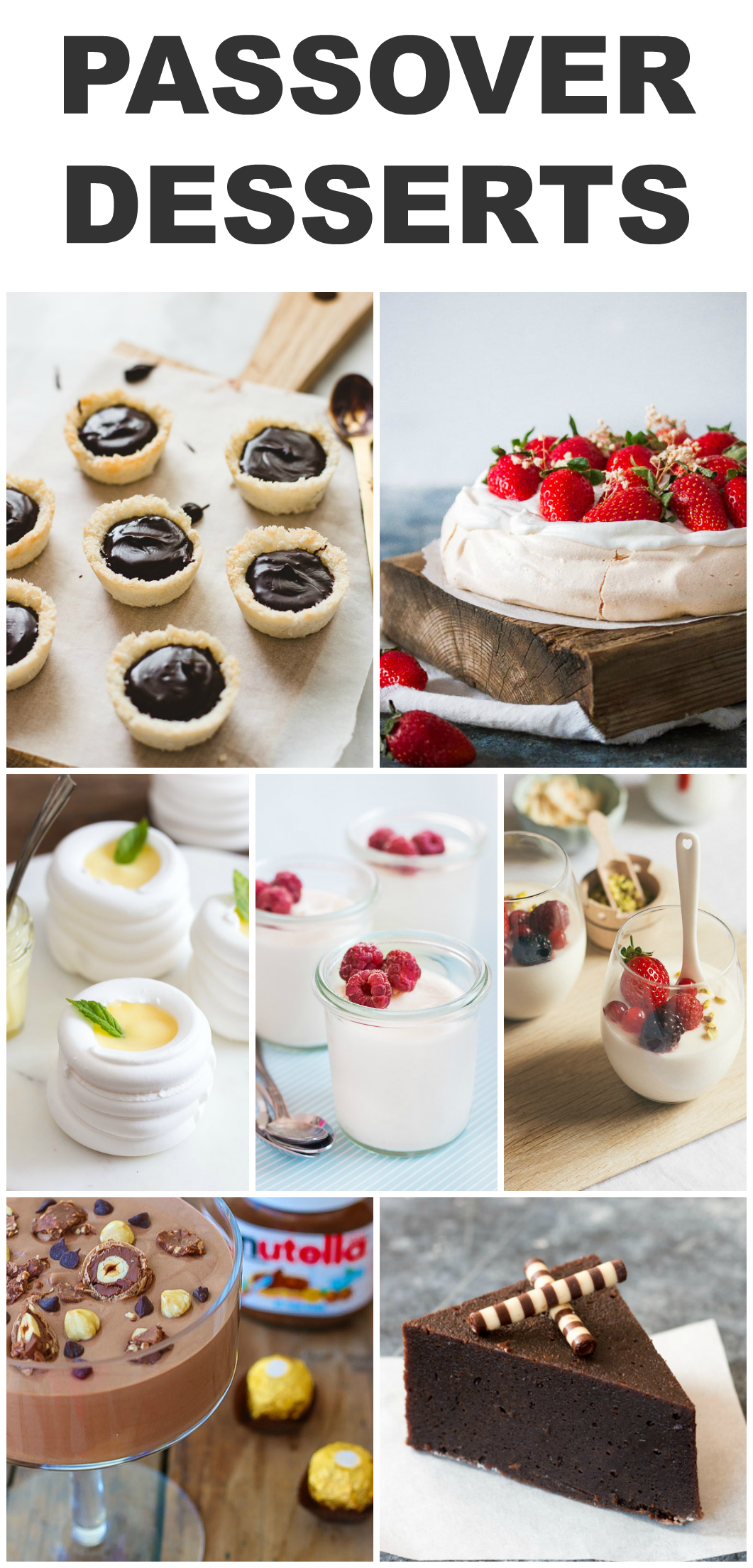 Gluten Free Passover Desserts Pretty. Simple. Sweet.