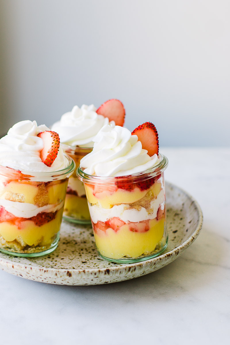 Strawberry Lemon Parfaits Pretty. Simple. Sweet.