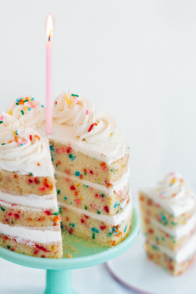 The Best Funfetti Cake Pretty. Simple. Sweet.