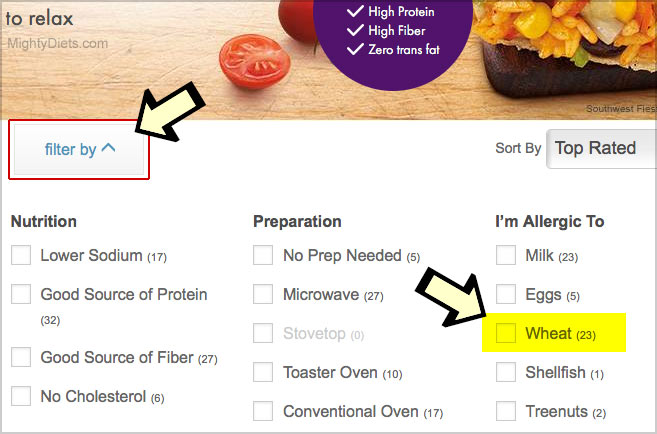 Nutrisystem Gluten Free Menu? No, But You Can Go "WheatFree"