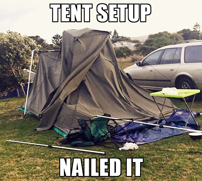 21 Hate Camping Memes Raccoons, Spiders, Bears, Oh My!