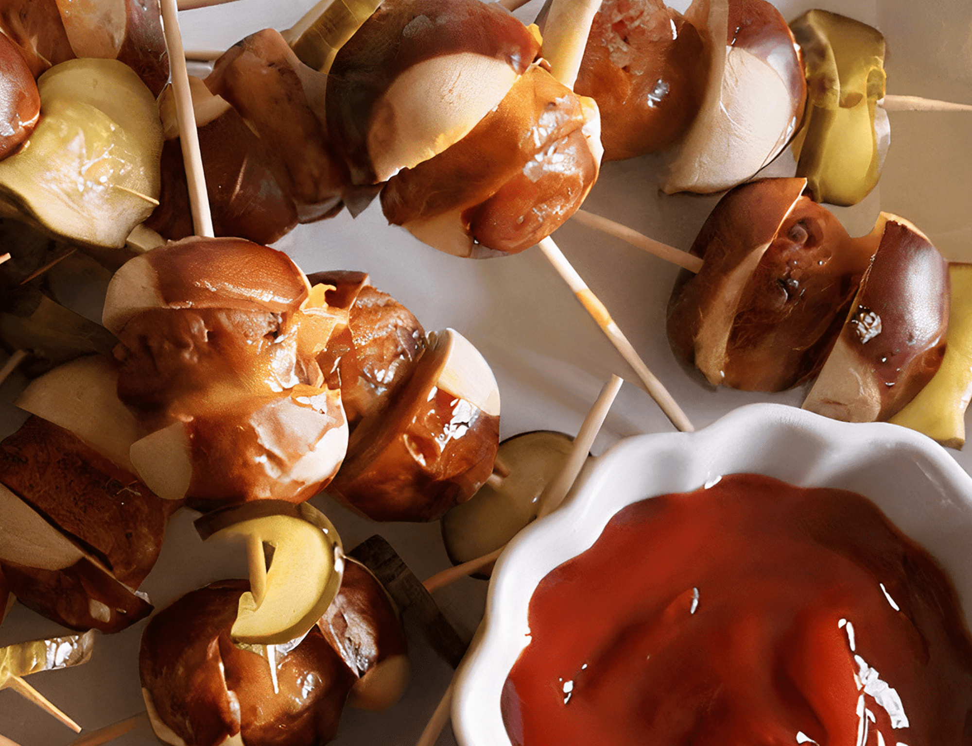 Cheeseburger Pretzel Bites PRETZILLA