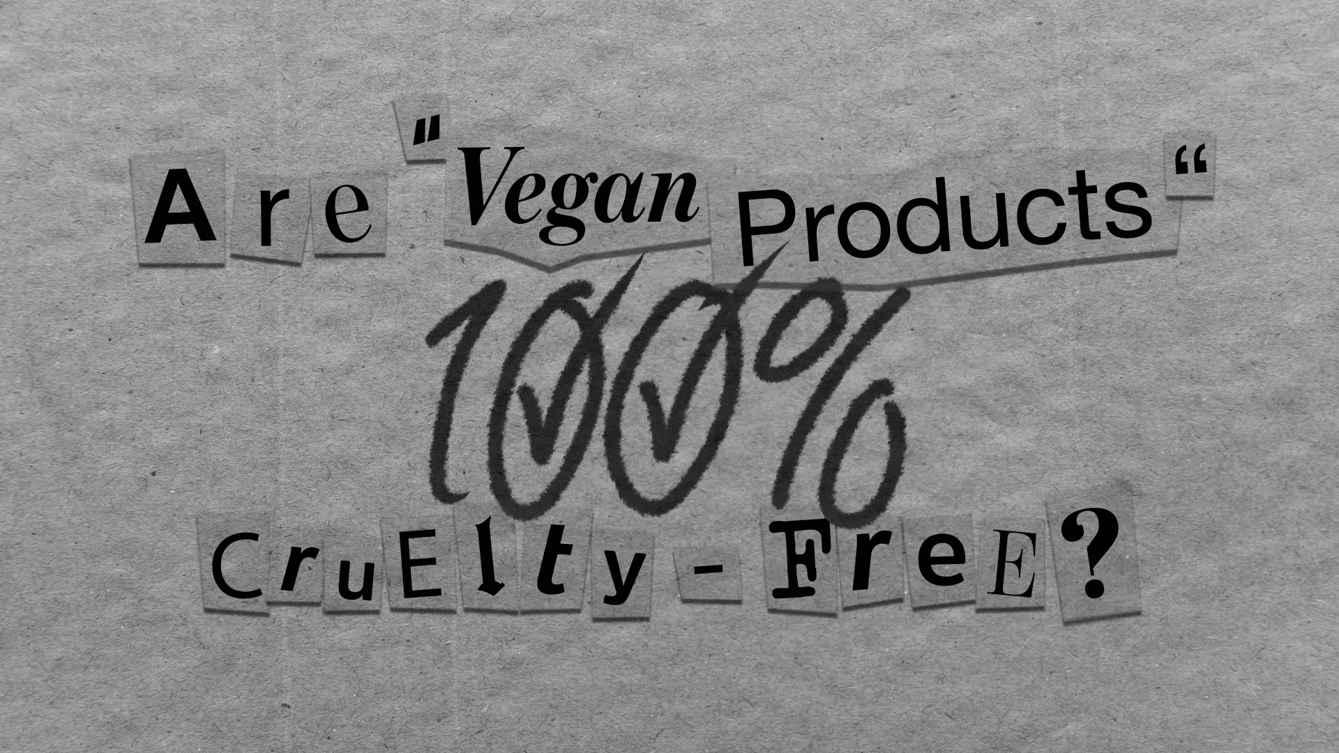 ARE VEGAN PRODUCTS 100 CRUELTYFREE? Prev