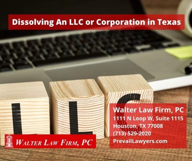 How To Dissolve An Llc In Texas