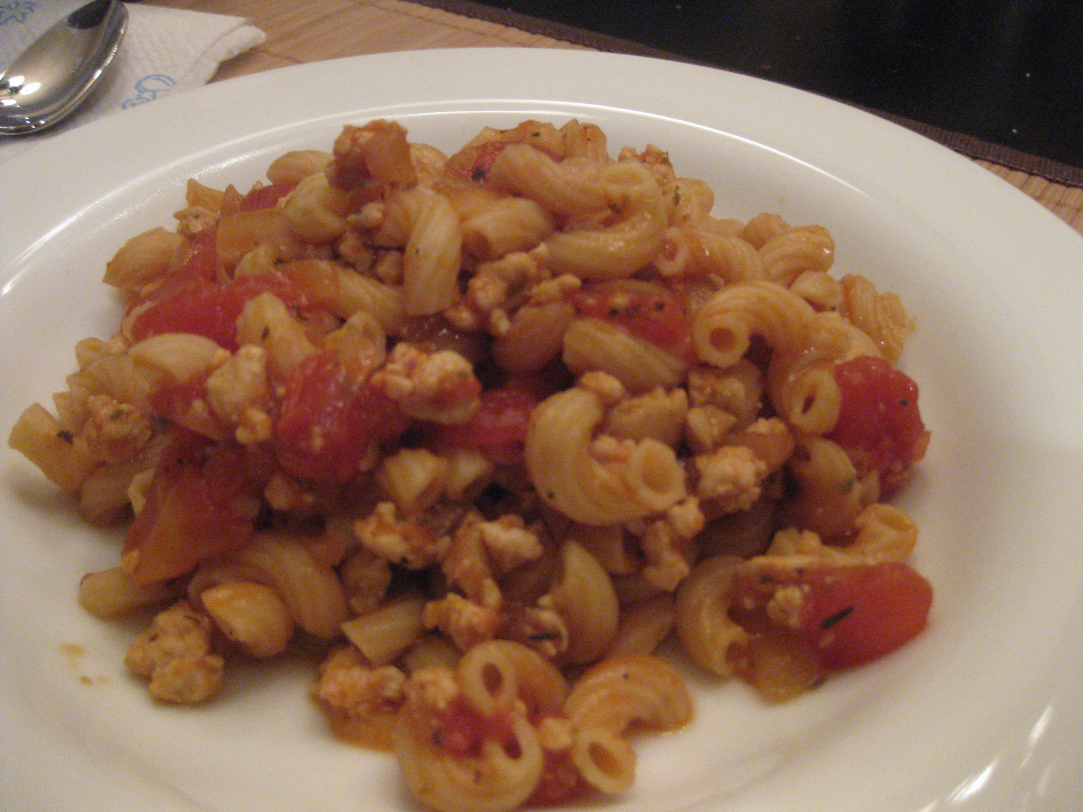 ground turkey goulash paula deen