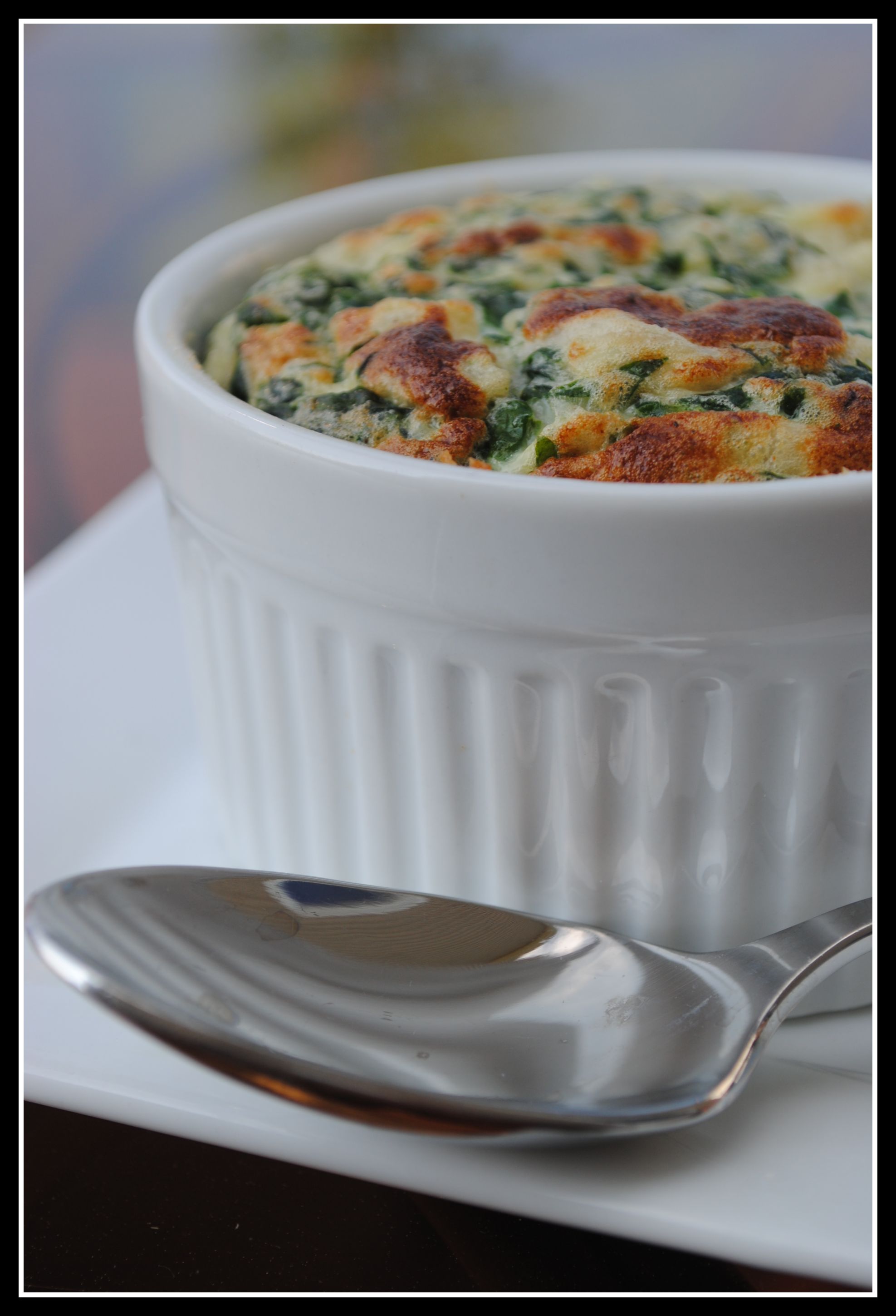 Spinach and Parmesan Souffles Prevention RD