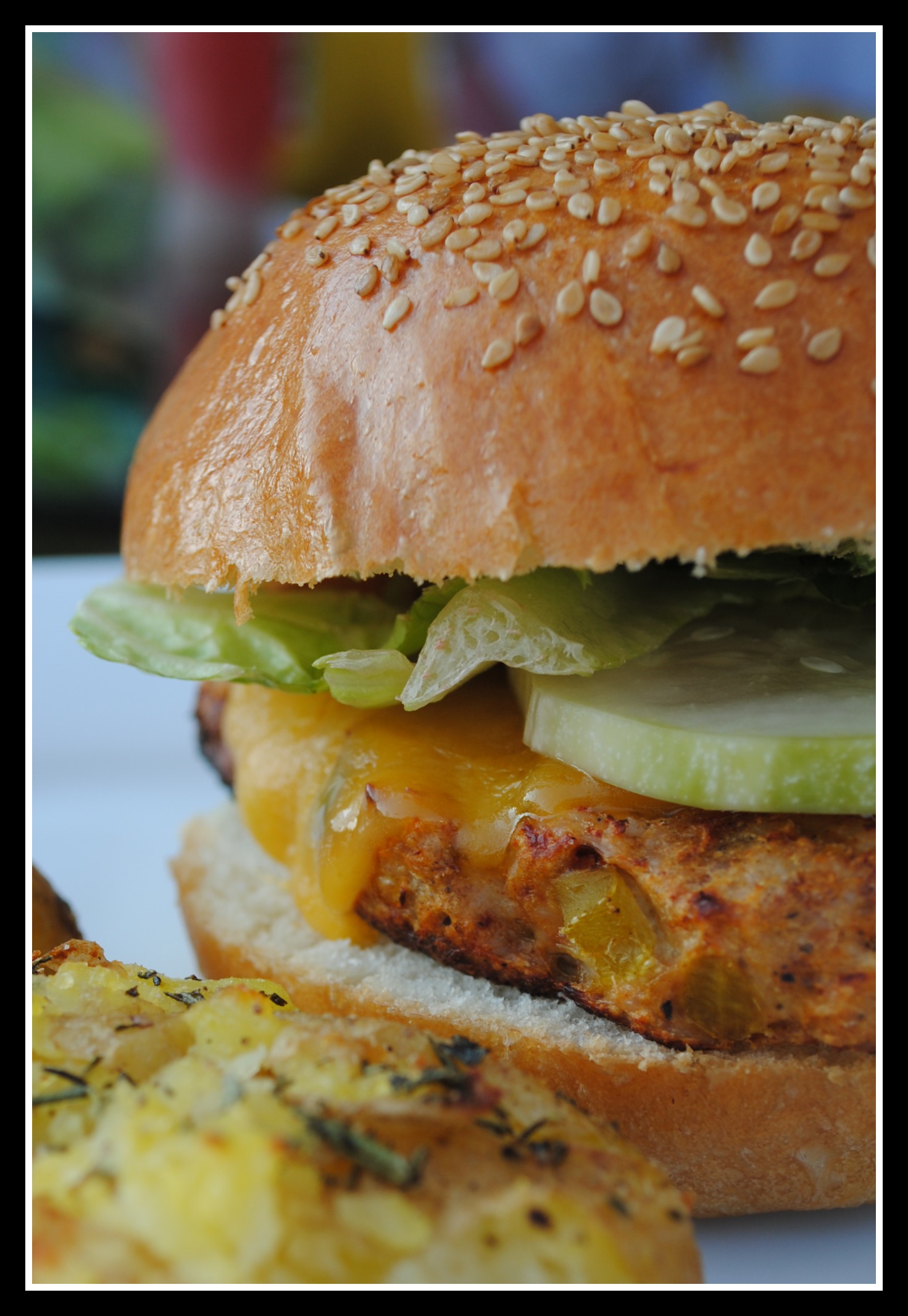 Easy Southwest Turkey Burgers w/ AvocadoRanch Dressing + Weekly Menu