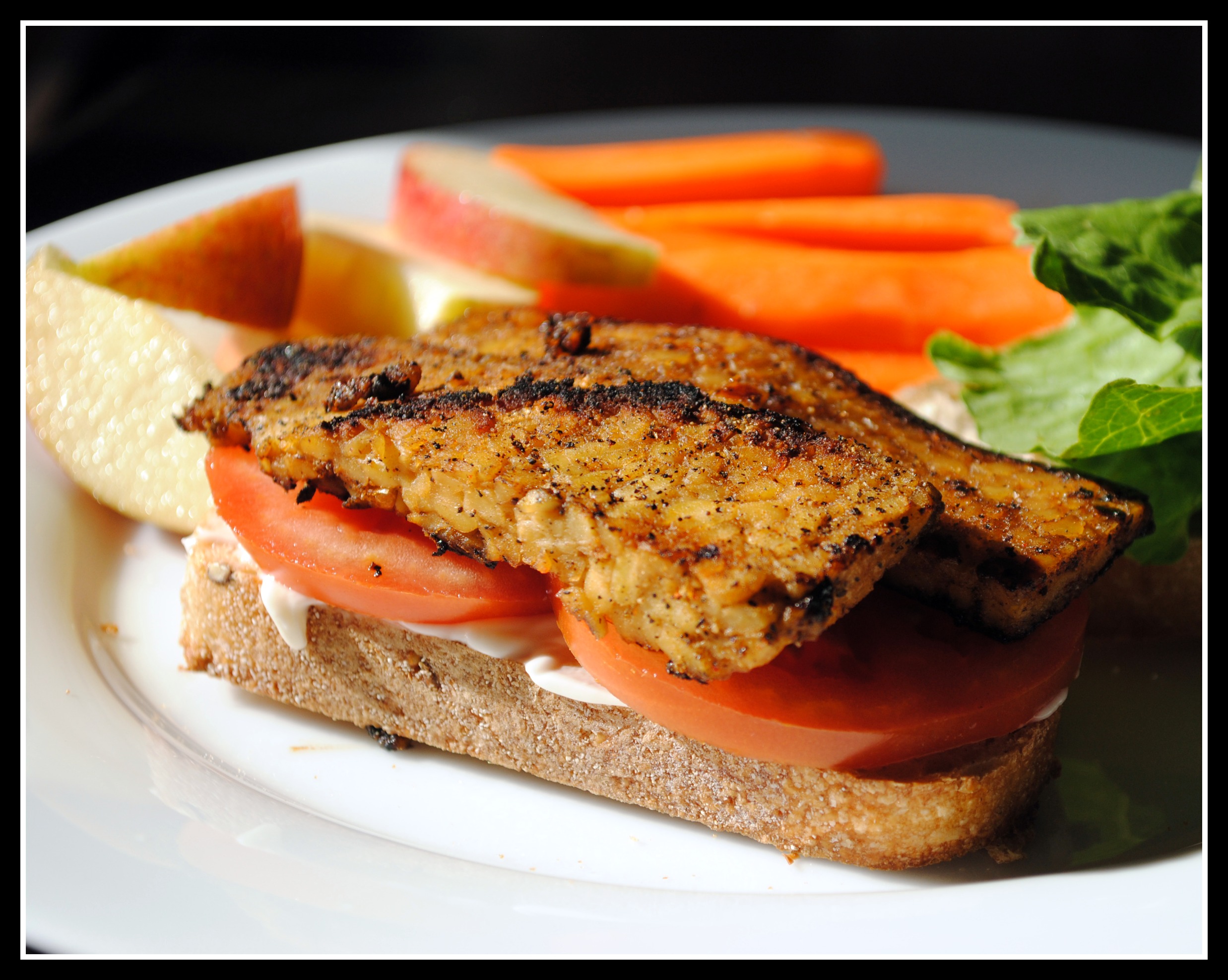 Tempeh Bacon "BLT" Prevention RD