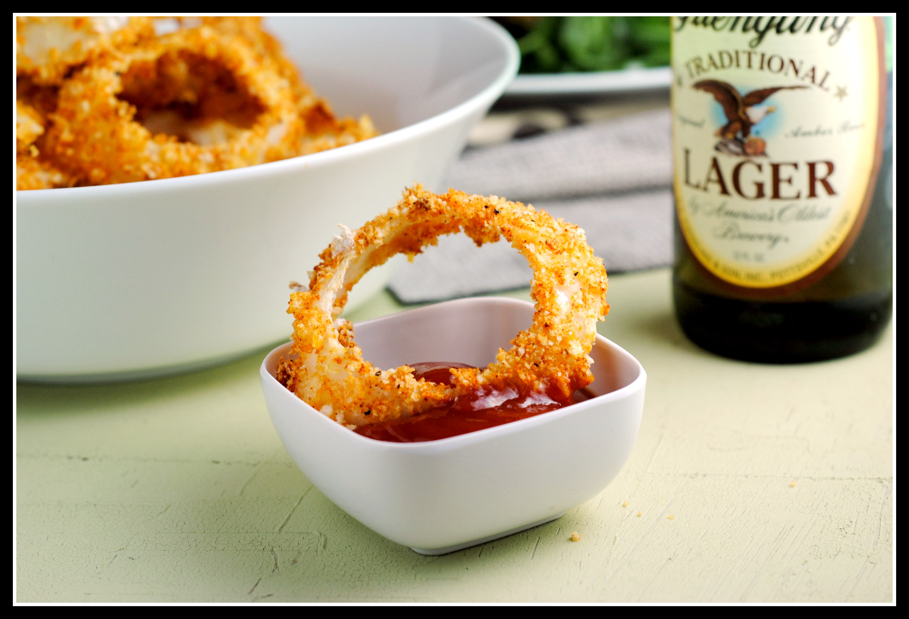 Healthy Crunchy Onion Rings