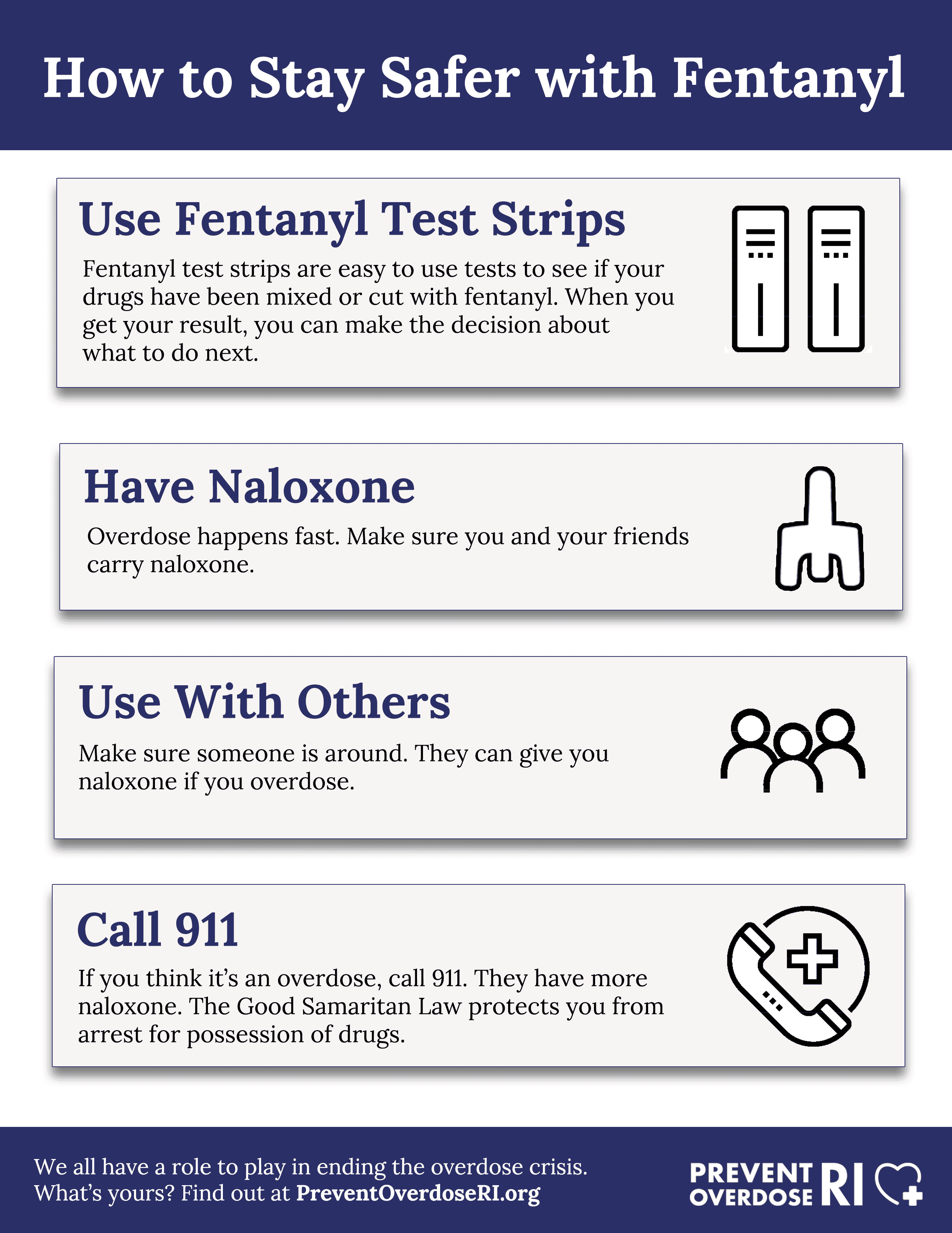 Fentanyl Test Strips Prevent Overdose RI