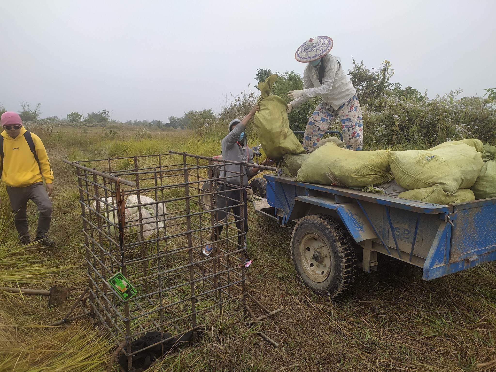 Rural Waste Management at MaNaKhaw Prevent Plastics