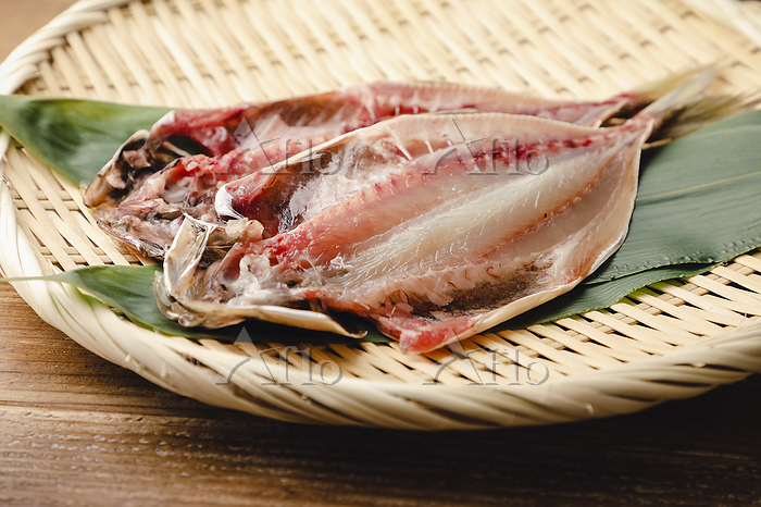 小田原 アジの干物 [153298100] 写真素材・ストックフォトのアフロ