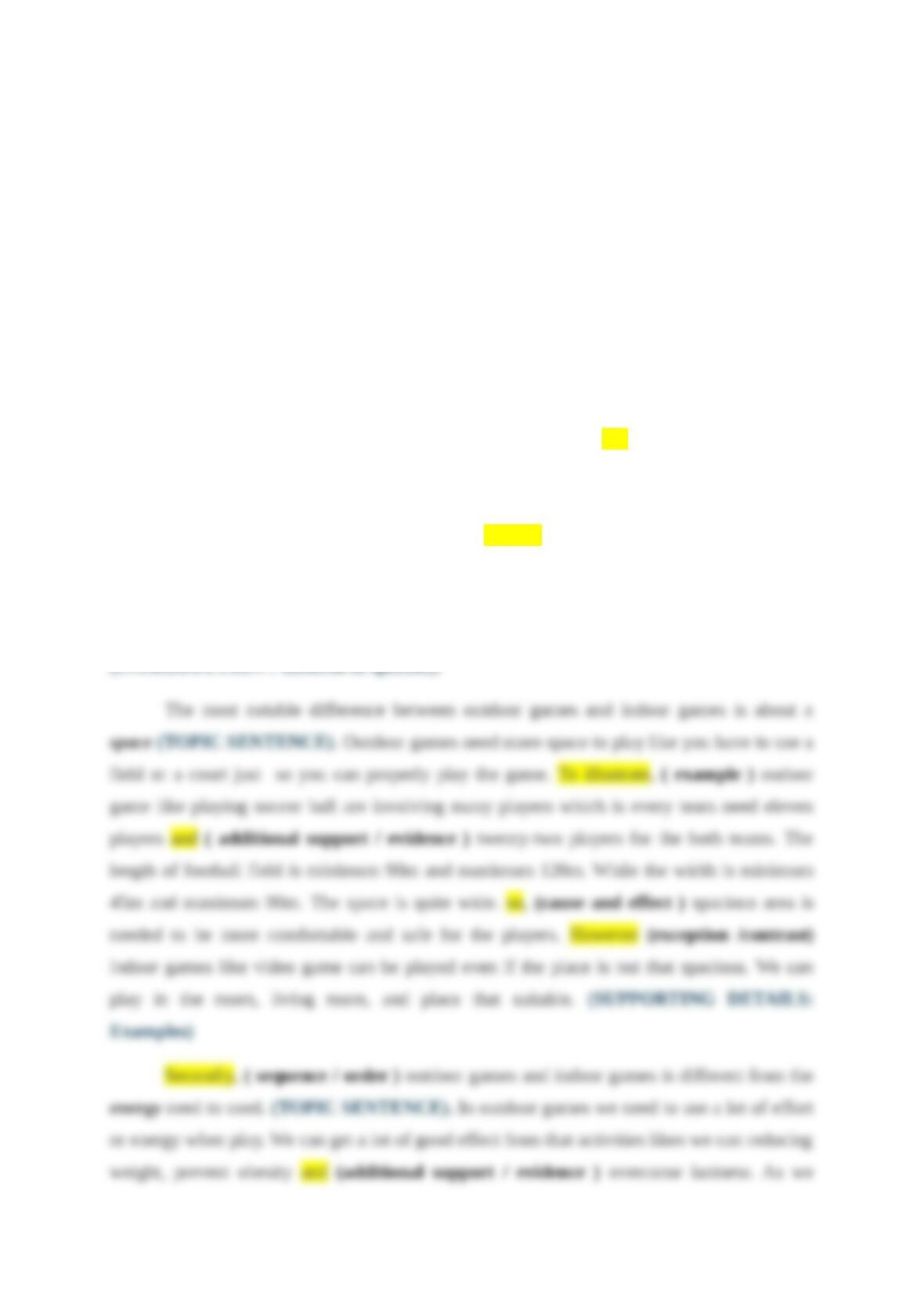 Indoor Games vs. Outdoor Games Online Studying Solution