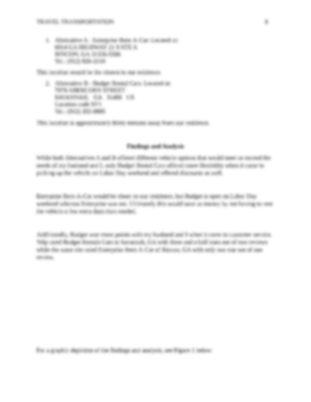 Travel Justification Report Online Studying Solution