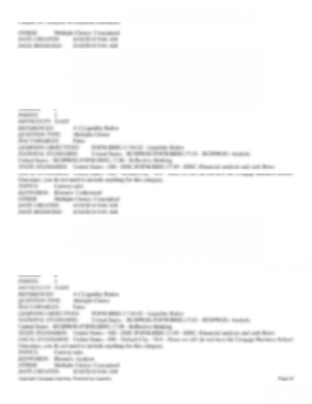 9781337902571 Test Bank Chapter 4 Part 2 Get 24/7