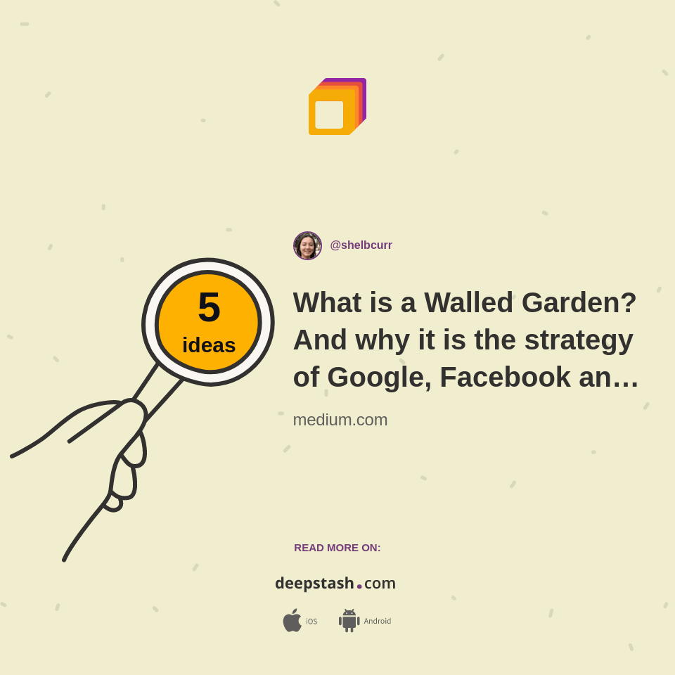 What is a Walled Garden? And why it is the strategy of Google, Facebook