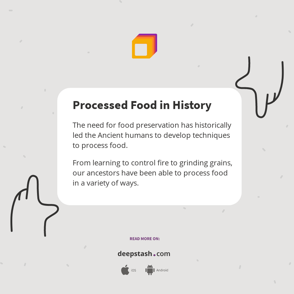 Processed Food in History Deepstash