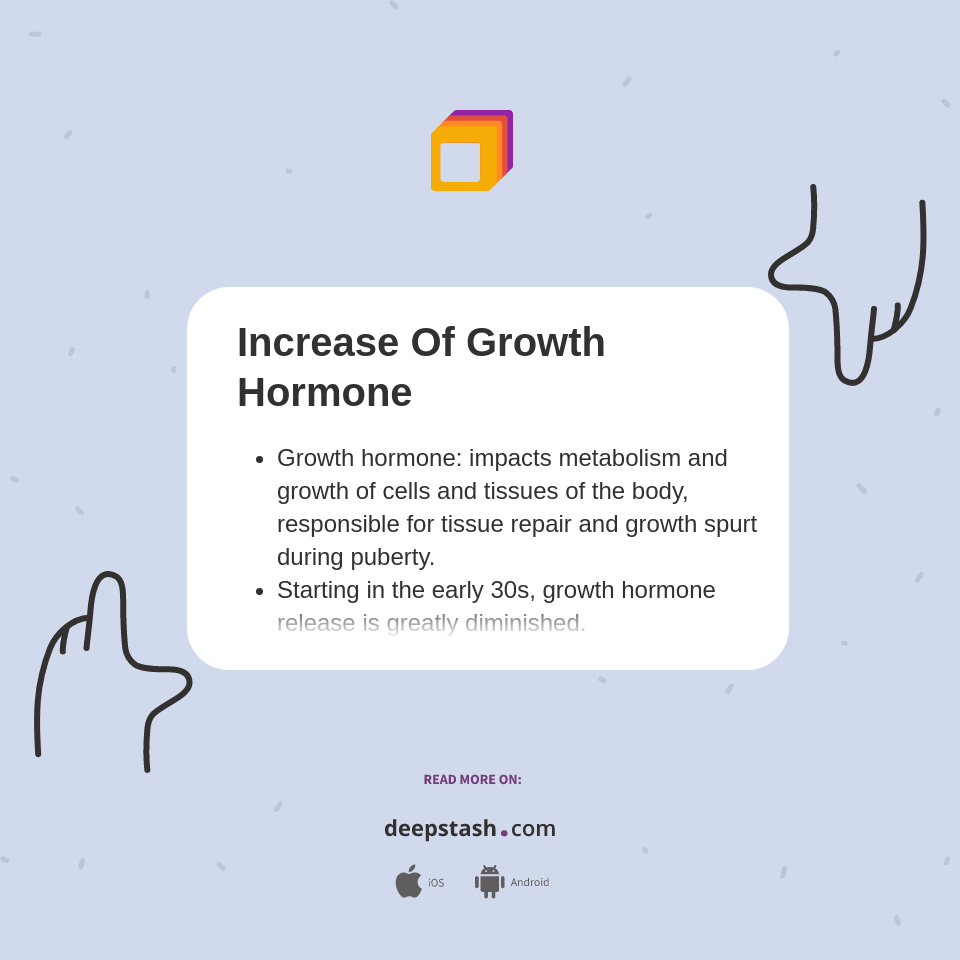Increase Of Growth Hormone Deepstash