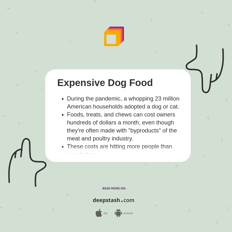 Expensive Dog Food Deepstash