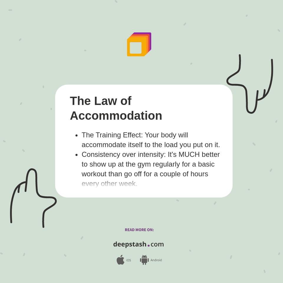 The Law of Deepstash