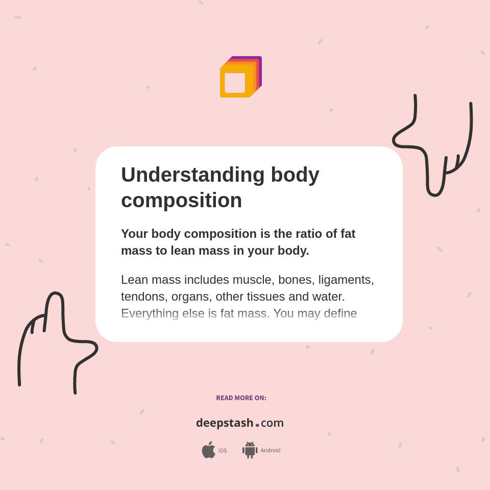 Understanding body composition Deepstash