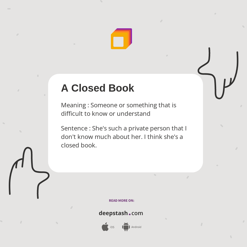 A Closed Book Deepstash