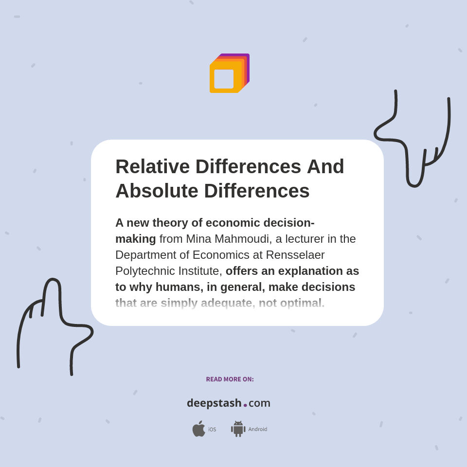 Relative Differences And Absolute Differences Deepstash