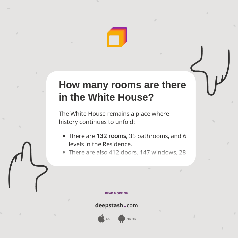 How many rooms are there in the White House? Deepstash
