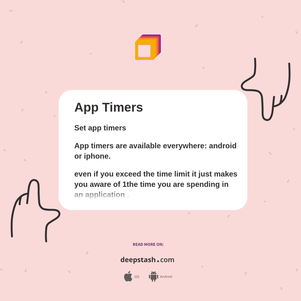 App Timers Deepstash