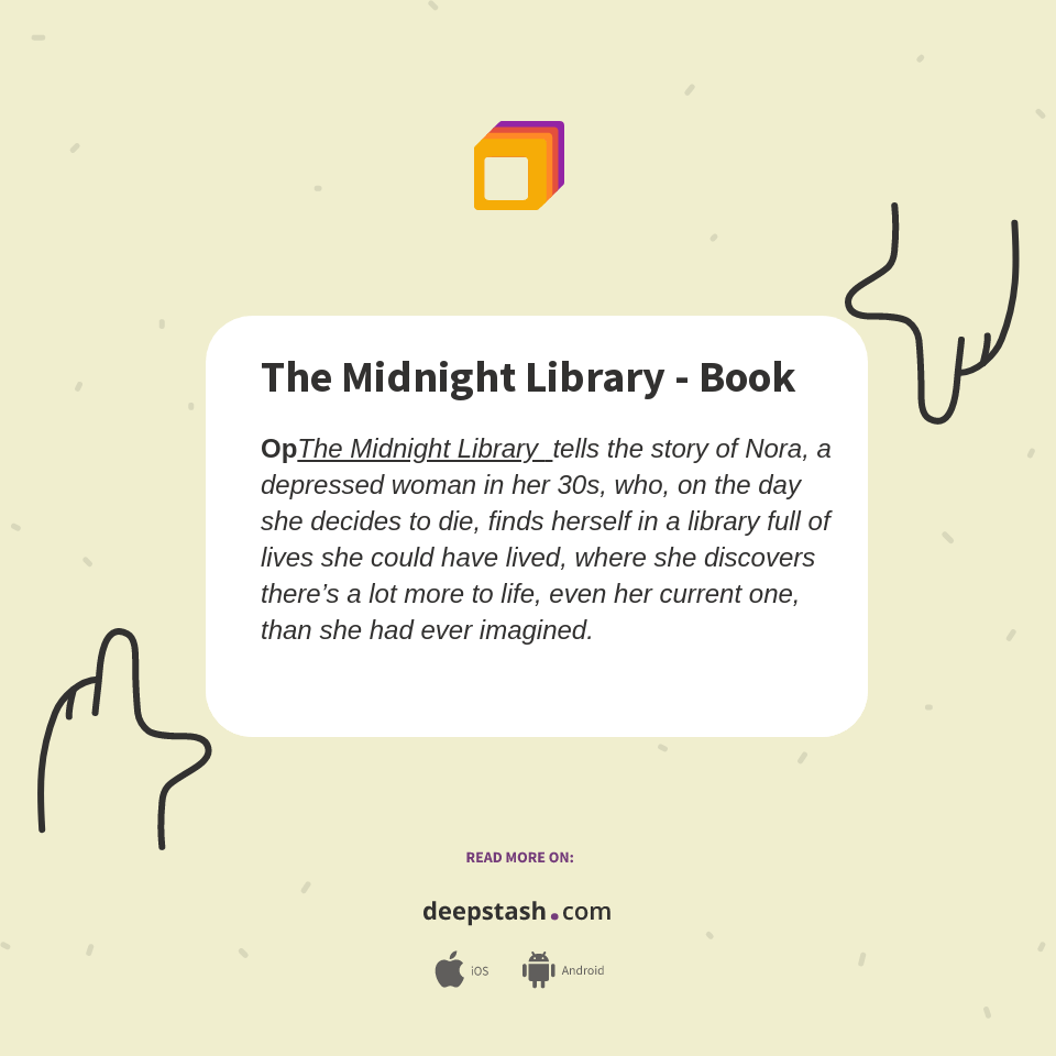 The Midnight Library Book Deepstash