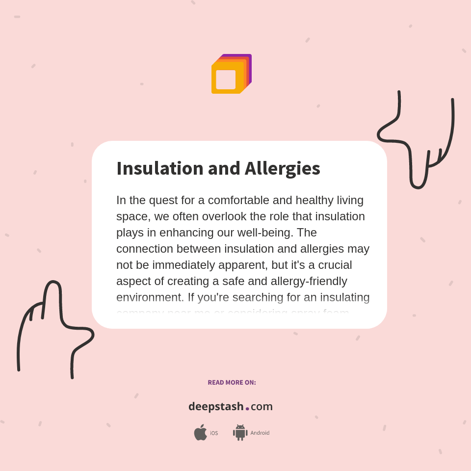 Insulation and Allergies Deepstash