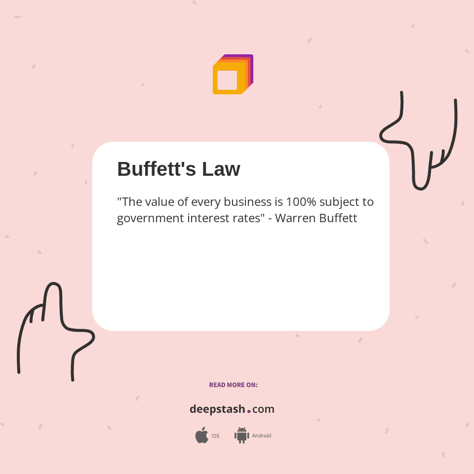 Buffett's Law Deepstash