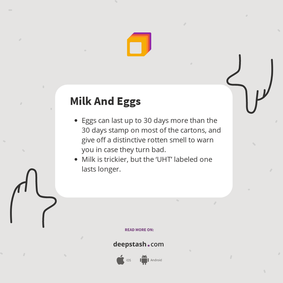 Milk And Eggs Deepstash