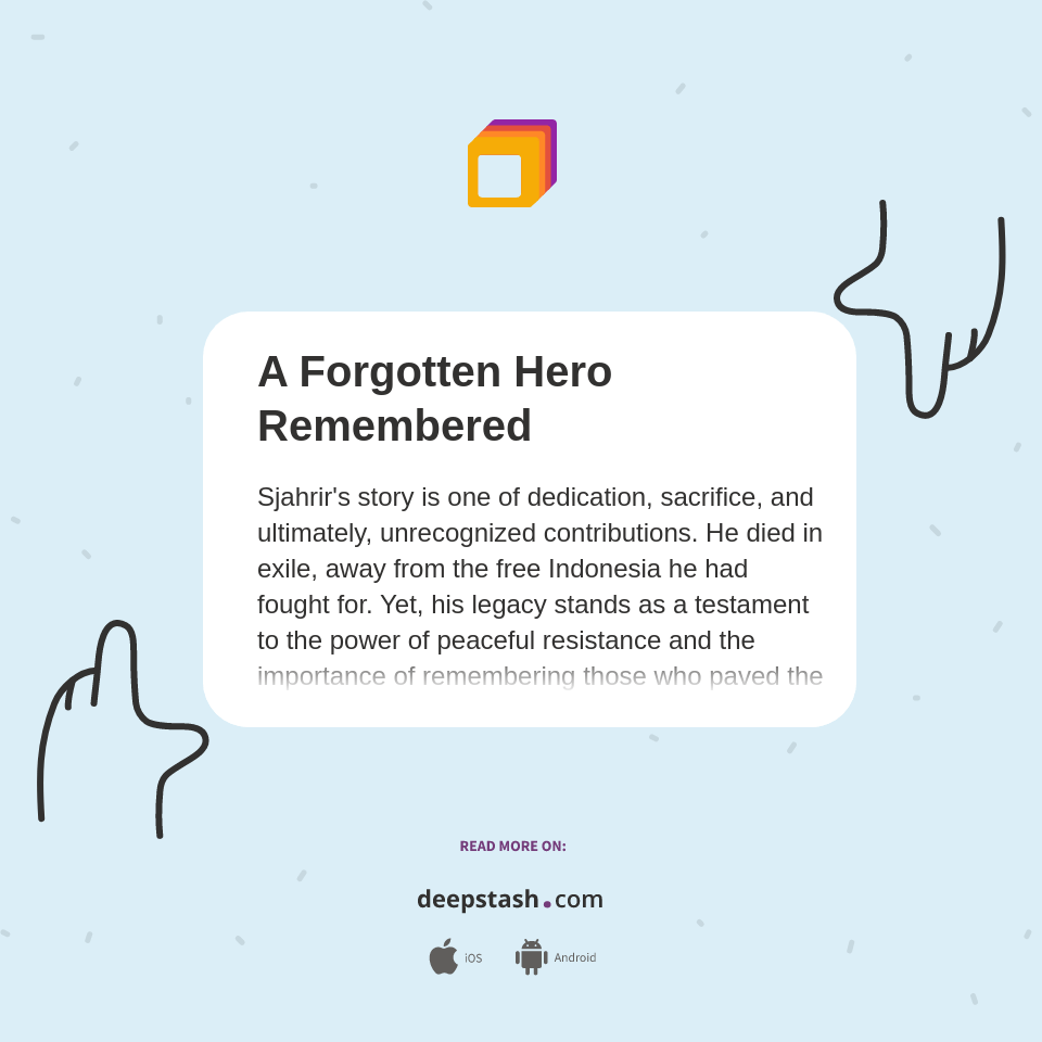 A Hero Remembered Deepstash