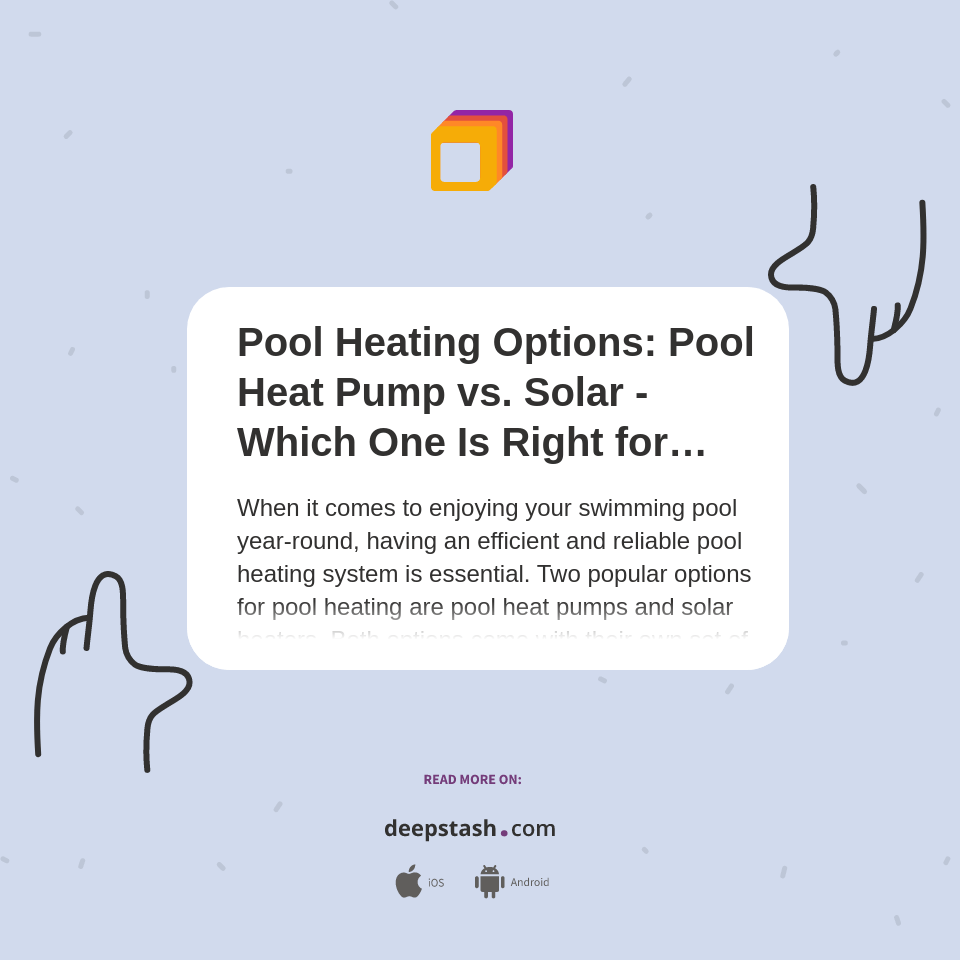 Pool Heating Options Pool Heat Pump vs. Solar Which One Is Right for