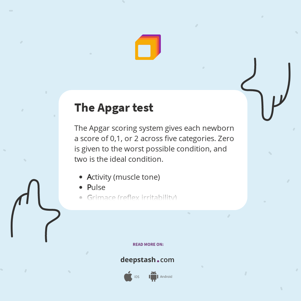 The Apgar test Deepstash
