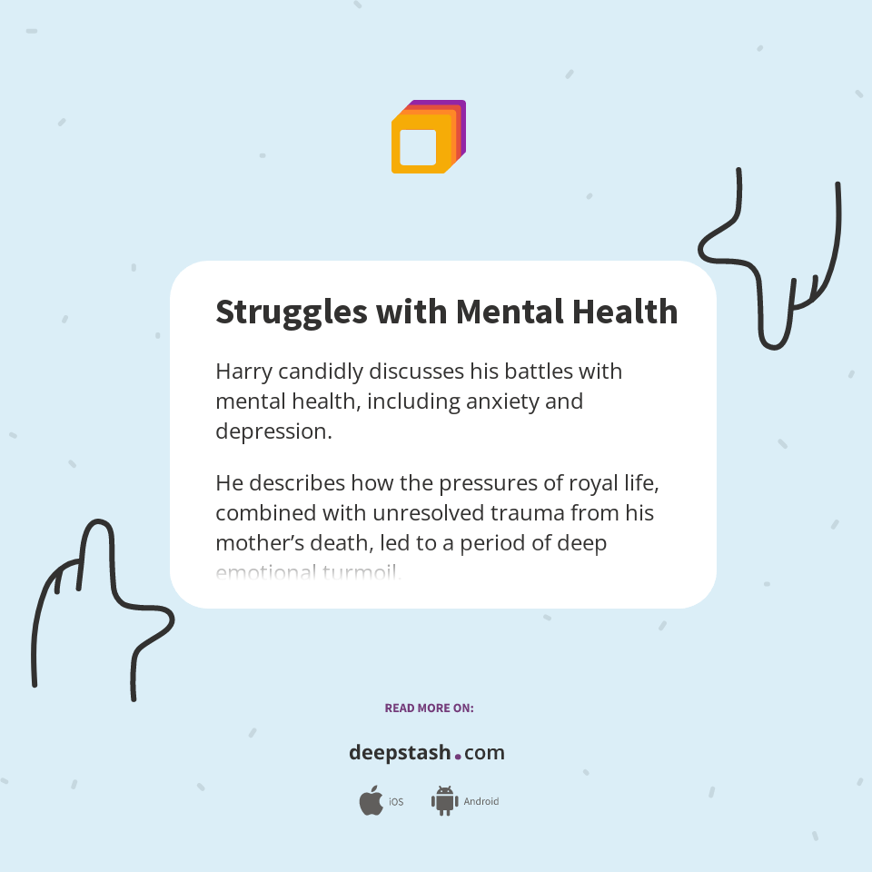 Struggles with Mental Health Deepstash