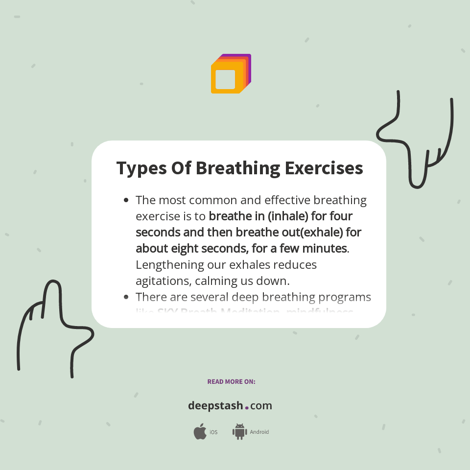 Types Of Breathing Exercises Deepstash