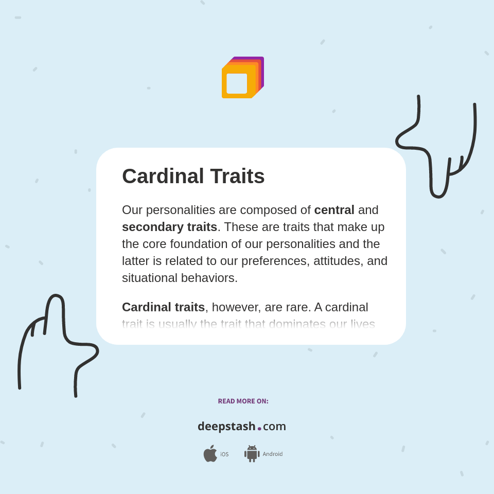 Cardinal Traits Deepstash