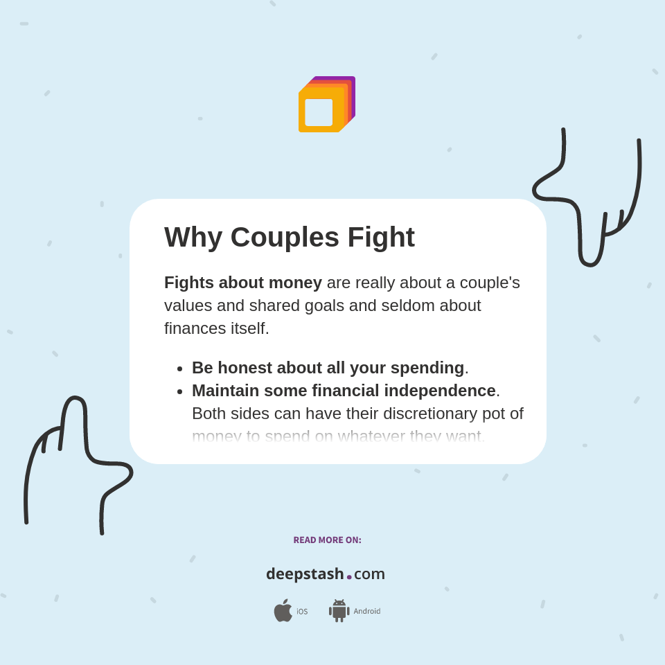 Why Couples Fight Deepstash