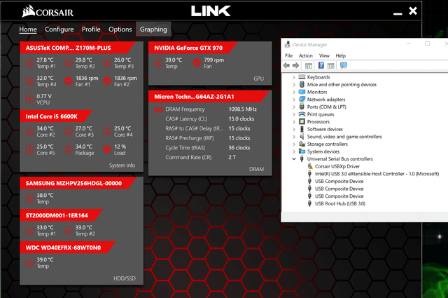 H100i v2 No Longer showing in Link, Corsair USBxp Driver corrupt? The