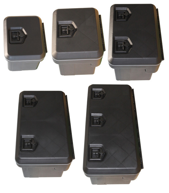 Locking Heavy Duty Outdoor Sealed Plastic Storage Box Caravan Truck