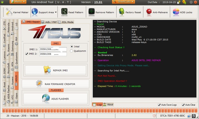 zenfone 2 Z00AD imei repair problem GSMForum