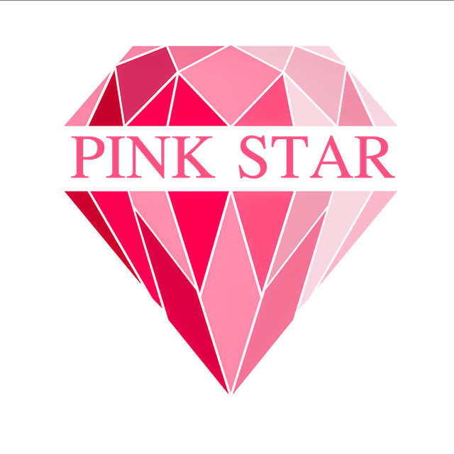 pink star logo —