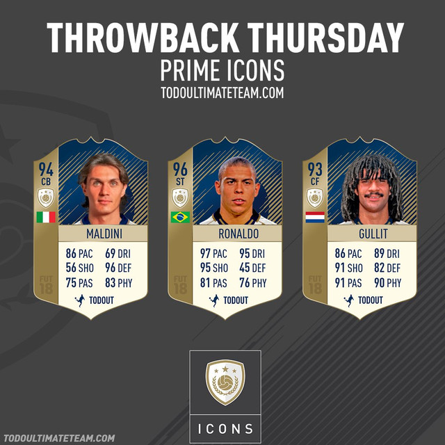 FUT Birthday Leaks (Prime R9, Maldini, Gullit) — FIFA Forums